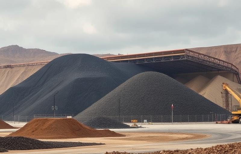 Proteção de Pilhas de Minérios