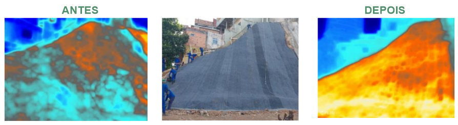 Análise térmica - antes
